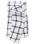 NAVY PLAID SWADDLE - Tnee's