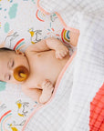 Unicorn and Rainbow Crib Sheet - Tnee's