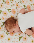Blush Bloom Crib Sheet - Tnee's