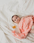 SPOTTED BLUSH SWADDLE - Tnee's