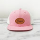 Pink Youth Kids Trucker Snapback Hats High Profile 6 Panel Flat Bill Caps - Tnee's