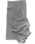 BLACK AND WHITE STRIPE SWADDLE - Tnee's