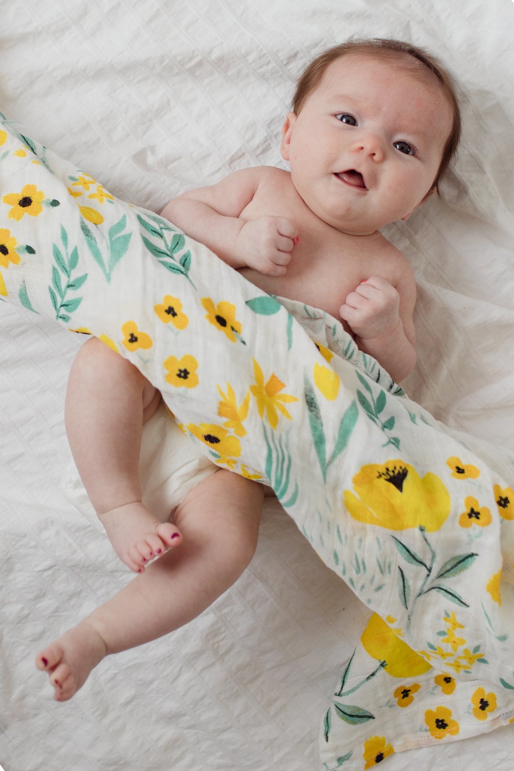 Buttercup Blossom Swaddle - Tnee's