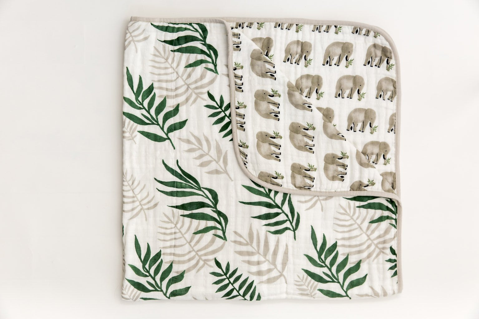 JUNGLE FERN REVERSIBLE QUILT - Tnee's