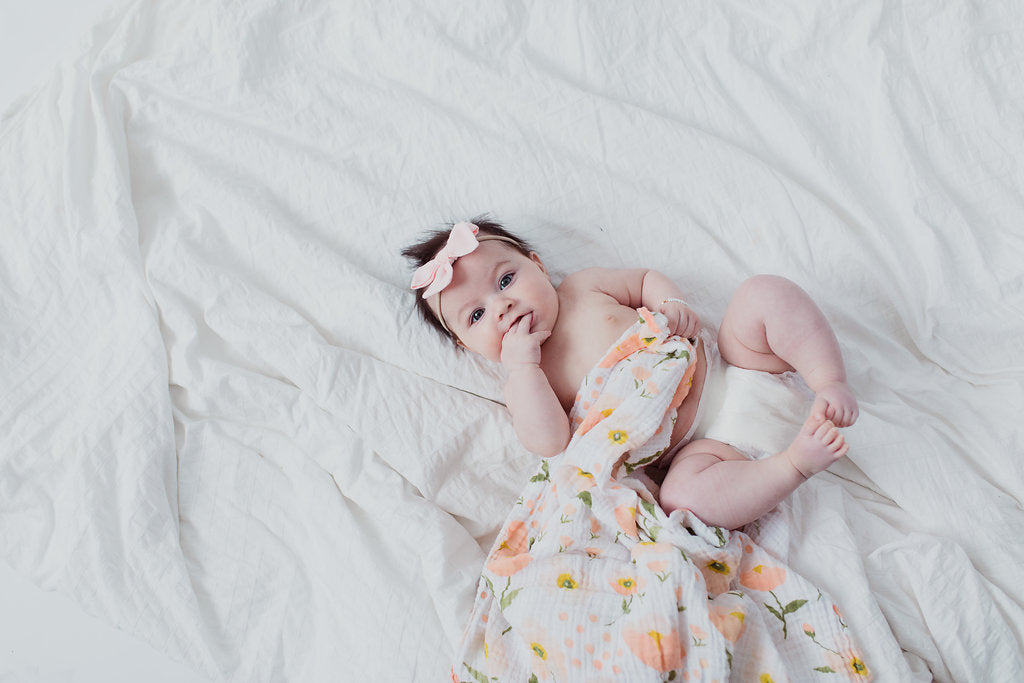 BLUSH BLOOM SWADDLE - Tnee's