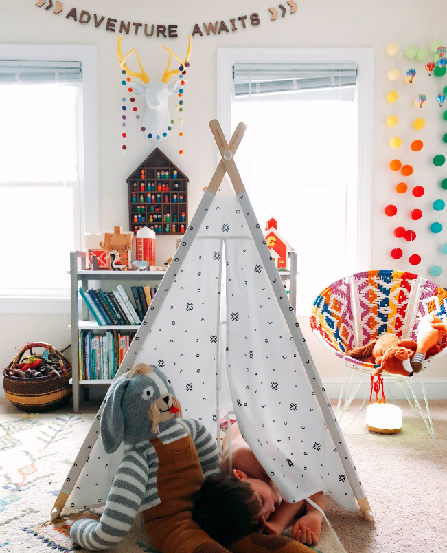 Mud Cloth Pattern Tnee's A-frame Tent - Tnee's